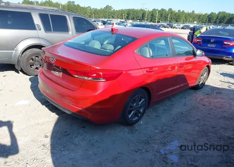 2018 Hyundai Elantra Sel from USA, damaged, VIN 5NPD84LF6JH245410